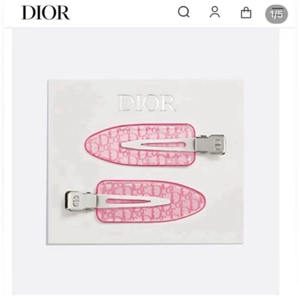 Dior beauty Pink Hair Clips - Picture 2 of 6